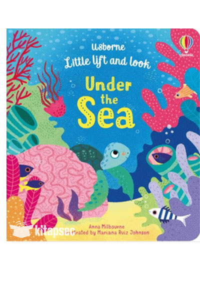 Little Lift and Look Under the Sea - Anna Milbourne kitap kapağı