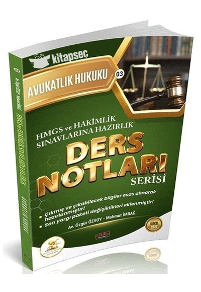 2026 HMGS Hakimlik HUKAL Avukatlık Hukuku Ders Notları Savaş Yayınları - Av. Özgür Özsoy kitap kapağı