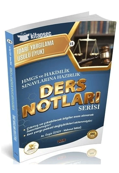 2026 HMGS Hakimlik HUKAL İdari Yargılama Usulü Ders Notları Savaş Yayınları - Av. Özgür Özsoy kitap kapağı