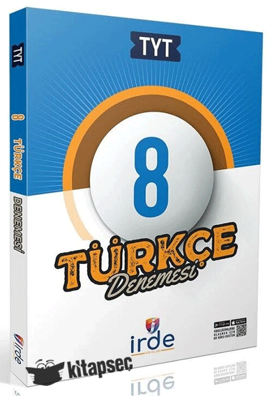 TYT Türkçe 8 Denemesi İrde Yayınları - Kolektif kitap kapağı