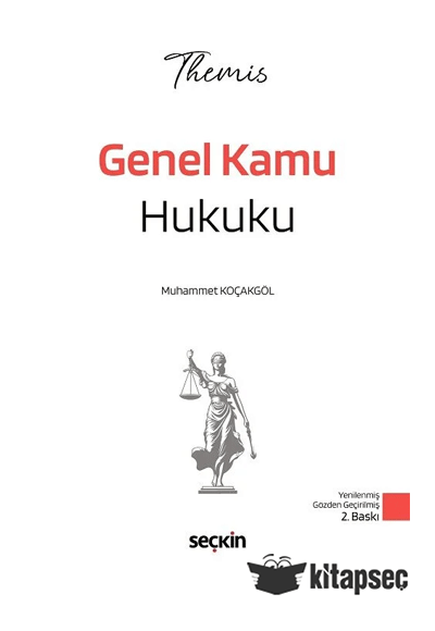 2026 THEMİS HMGS Genel Kamu Hukuku Konu Kitabı 2. Baskı Seçkin Yayınları - Muhammet Koçakgöl kitap kapağı
