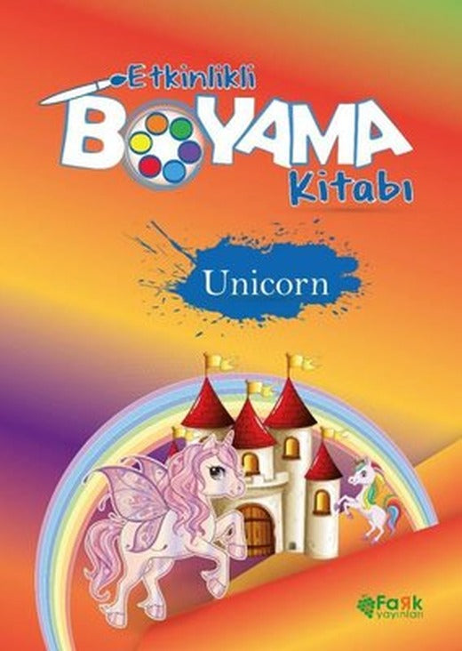 Unicorn - Etkinlikli Boyama Kitabı | Fark Yayınları