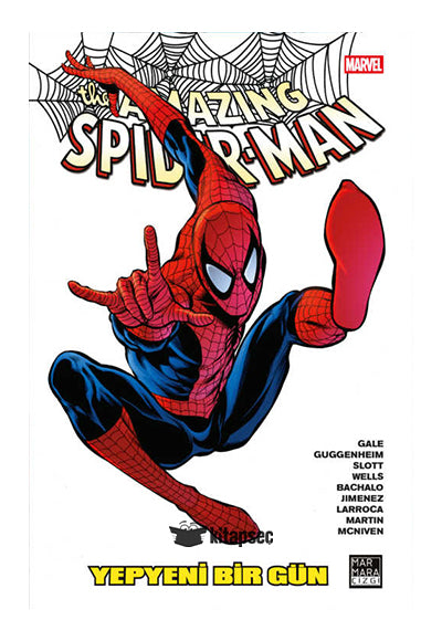 Amazing Spider-Man Epik Koleksiyon Yepyeni Bir Gün Özel Edisyon Marmara Çizgi - Dan Slott kitap kapağı