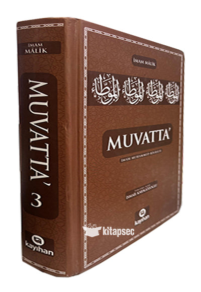 Muvatta İmam Muhammed Rivayetif 3. Cilt - İmam Malik kitap kapağı