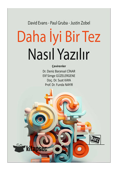 Daha İyi Bir Tez Nasıl Yazılır - David Evans kitap kapağı