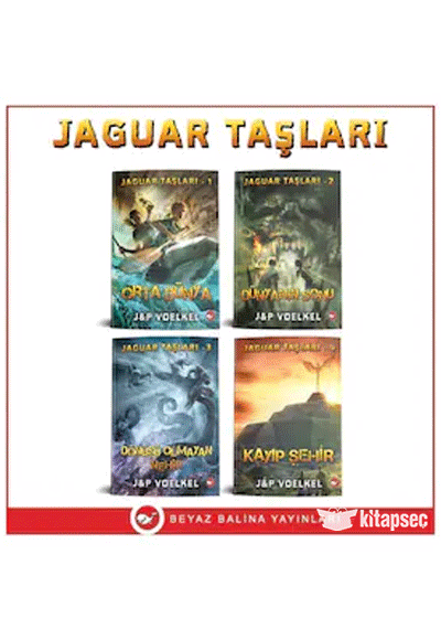 Jaguar Taşları Seti - (4 Kitap) - J & P Voelkel kitap kapağı