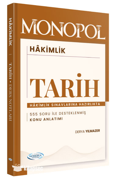 Hakimlik Tarih Konu Anlatımı - Derya Yılmazer kitap kapağı