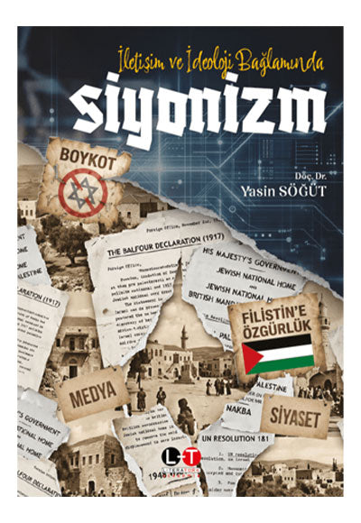 İletişim ve İdeoloji Bağlamında Siyonizm - Doç. Dr. Yasin Söğüt kitap kapağı