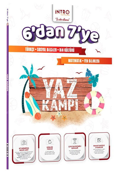 6 . Sınıf dan 7 ye Tüm Dersler Yaz Kampı - Komisyon kitap kapağı
