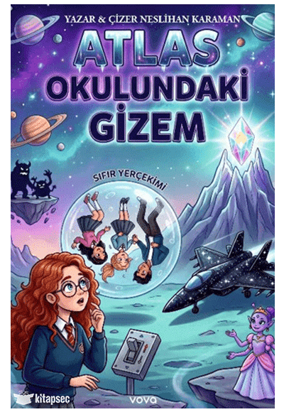 Atlas Okulundaki Gizem Vova Yayınları - Neslihan Karaman kitap kapağı