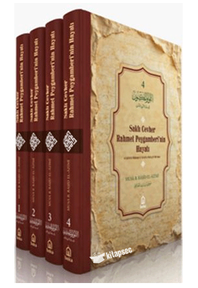 Saklı Cevher Rahmet Peygamberinin Hayatı (4 Cilt) - Musa B. Raşid El Azimi kitap kapağı