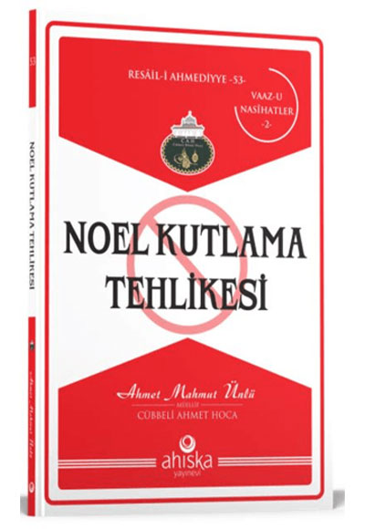Noel Kutlama Tehlikesi - Ahmet Mahmut Ünlü kitap kapağı