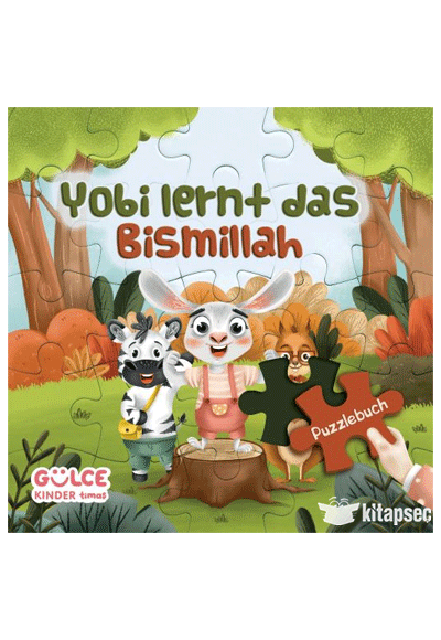 Yobi Lernt Das Bismillah - Yobi Besmeleyi Öğreniyor / Yapbozlu Kitap (Almanca) - Şevval Tiryaki kitap kapağı
