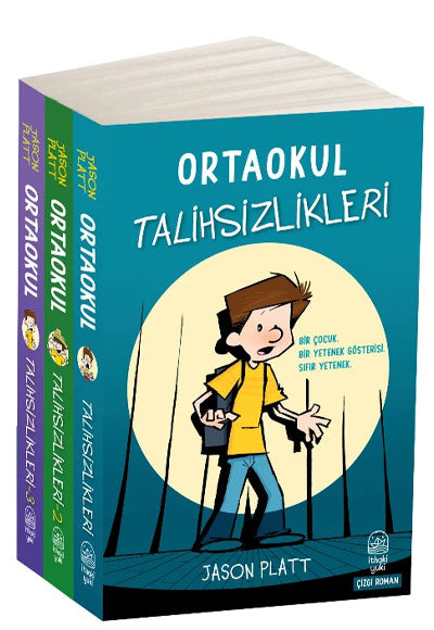 Ortaokul Talihsizlikleri 3 Kitap Takım İthaki Yuki - Kolektif kitap kapağı