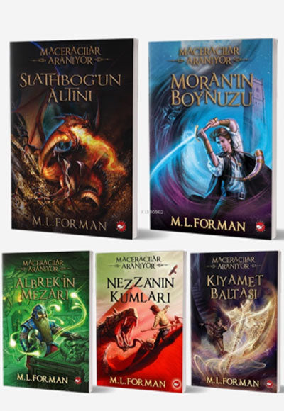 Maceracılar Aranıyor Seti (5 Kitap) - M. L. Forman kitap kapağı