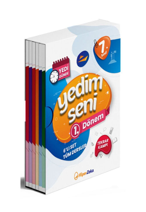 7. Sınıf Yedim Seni 1. Dönem Tekrar Kampı - Komisyon kitap kapağı
