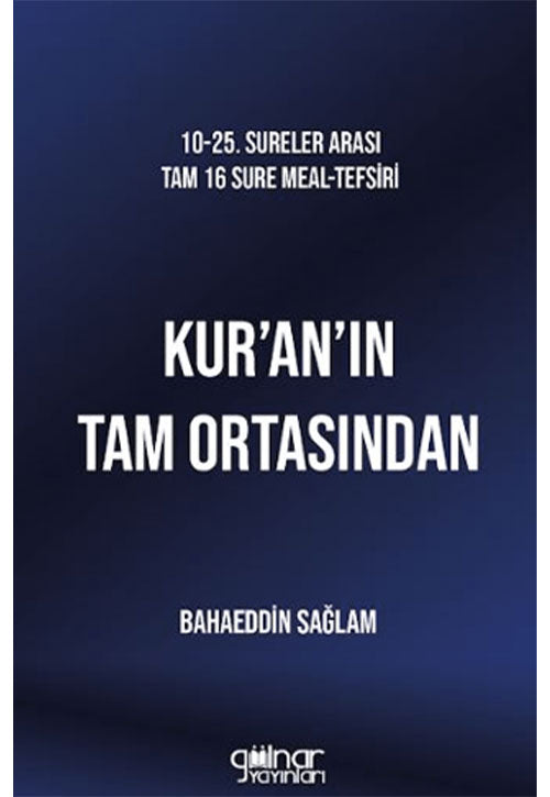 Kuranın Tam Ortasından - Bahaeddin Sağlam kitap kapağı