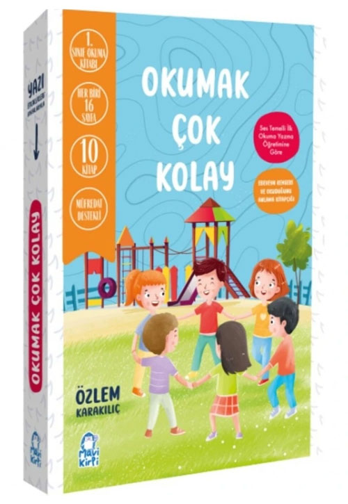 Okumak Çok Kolay 1.Sınıf Okuma Seti 10 Kitap- - Özlem Karakılıç kitap kapağı