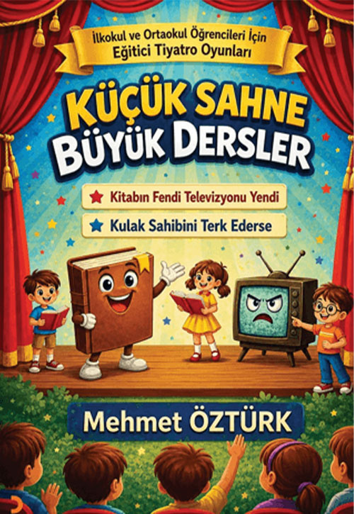 Küçük Sahne Büyük Dersler - Mehmet Öztürk kitap kapağı