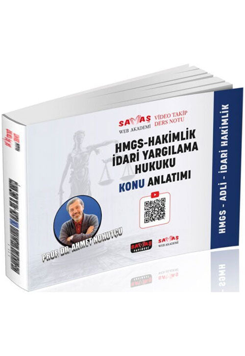 Adli-İdari Hakimlik HMGS İdari Yargılama Hukuku Konu Anlatımı - Prof. Dr. Ahmet Nohutçu kitap kapağı