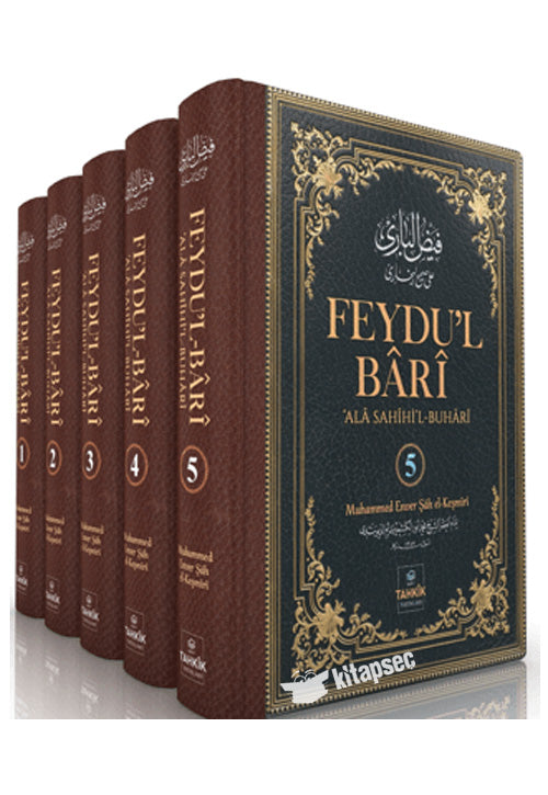 Feydu'l Bari ‘Ala Sahihi'l Buhari (5 Cilt Takım) - Muhammed Enver Şah el-Keşmiri kitap kapağı