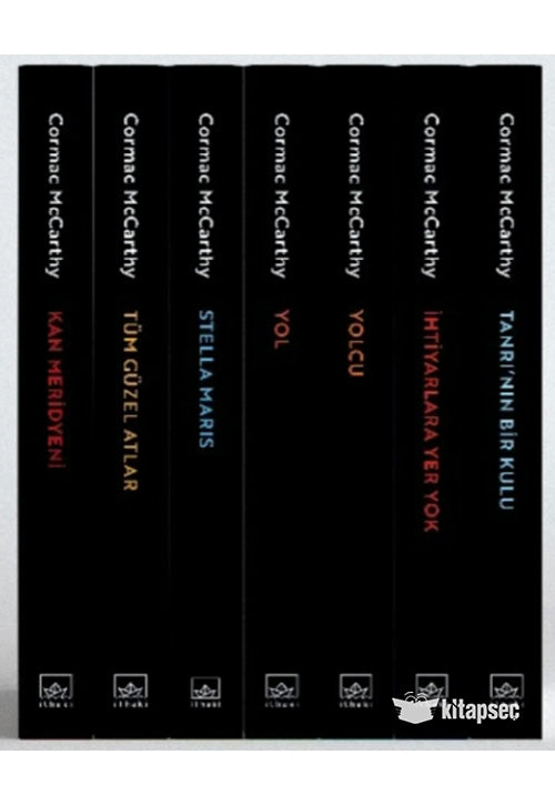 Cormac McCarthy 7 Kitap Takım - Cormac McCarthy kitap kapağı