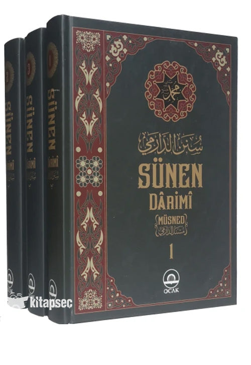 Sünen Darimi (3 Cilt) ;Müsned Ocak Yayıncılık - Ebû Muhammed Abdullah b. Abdirrahman b. el-Fadl ed kitap kapağı