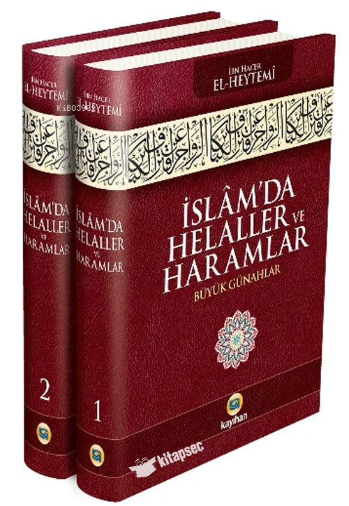 İslamda Helaller Ve Haramlar (2 Cilt-Takım) - İbn Hacer El-Heytemi kitap kapağı