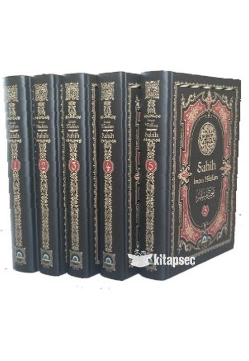 Sahih-i Müslim (5 Cilt) - İmam Kuşeyri kitap kapağı