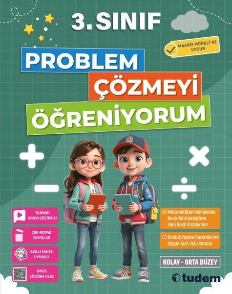 3. Sınıf Problem Çözmeyi Öğreniyorum | Tudem Yayınları - Ders Kitapları (İnce Kapak)  - Resim 1