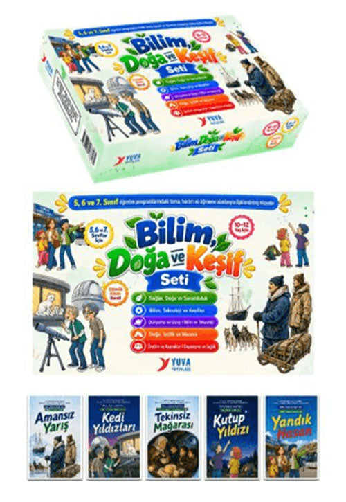 Bilim, Doğa ve Keşif Seti - Özgür Sinan kitap kapağı