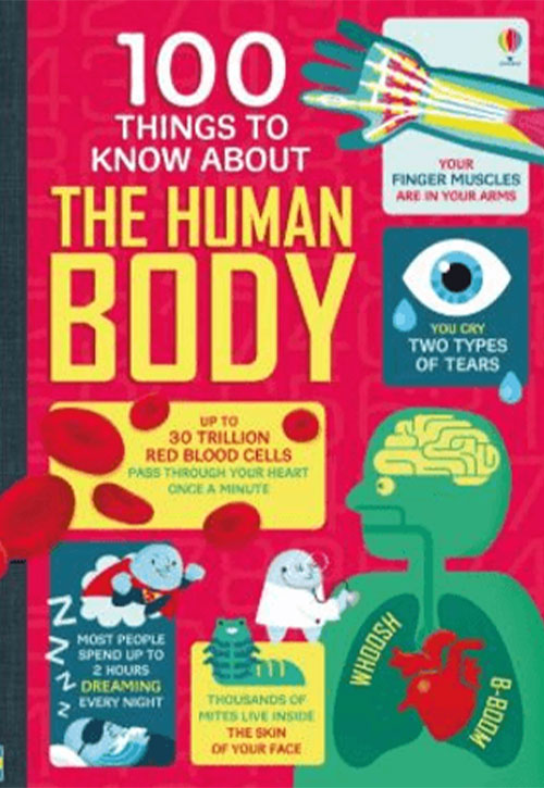 100 Things to Know About the Human Body - Kolektif kitap kapağı