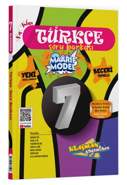 7. Sınıf Türkçe Soru Bankası - Uğur Altın kitap kapağı