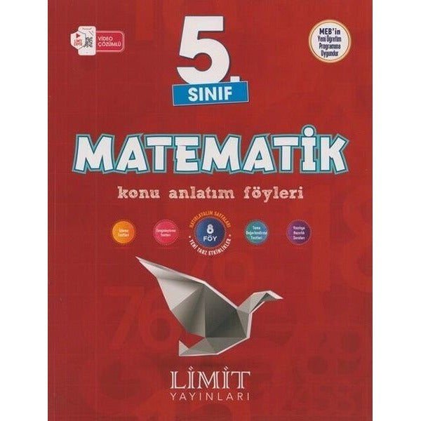 Limit 5. Sınıf Matematik Konu Anlatım Föyleri | Limit Yayınları (İnce Kapak)