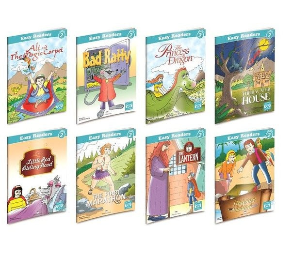 İngilizce Hikaye Seti - Level 2 - 8 Kitap Takım | MK Publications (İnce Kapak)