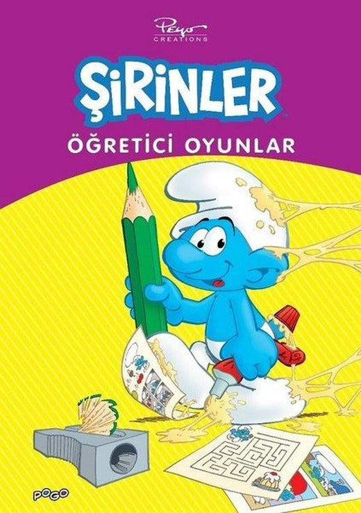 Şirinler-Öğretici Oyunlar | Pogo (İnce Kapak)