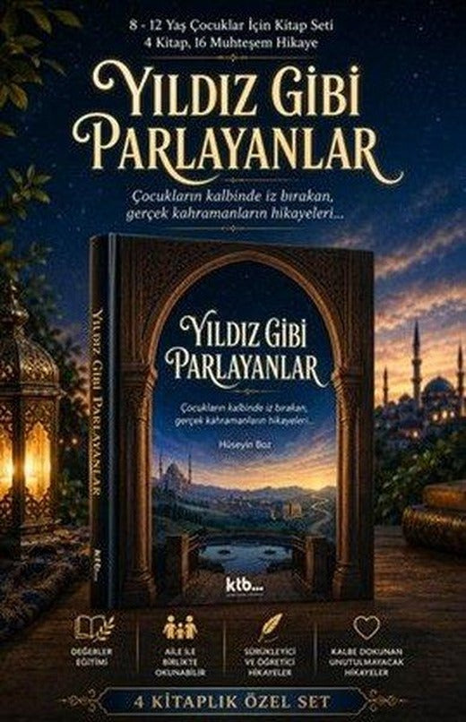 Yıldız Gibi Parlayanlar - 4 Kitaplık Özel Set | Ktb Yayınları (İnce Kapak)