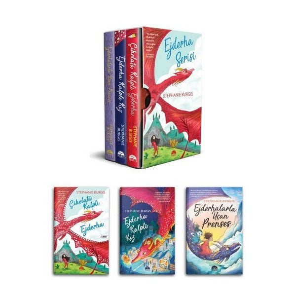 Ejderha Serisi Seti - 3 Kitap Takım Kutulu | Martı Yayınları