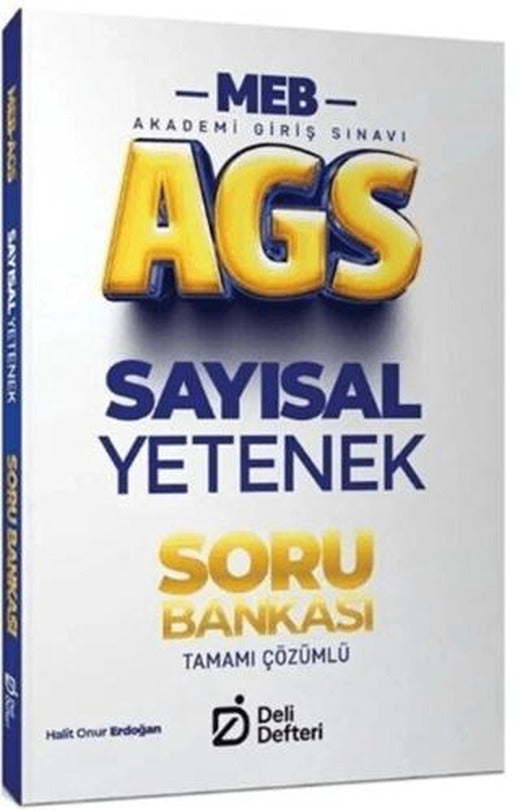 2026 MEB - AGS Sayısal Yetenek Soru Bankası Tamamı Çözümlü