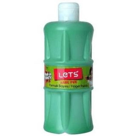 LETS Parmak Boyası 500 ml Yeşil | Lets