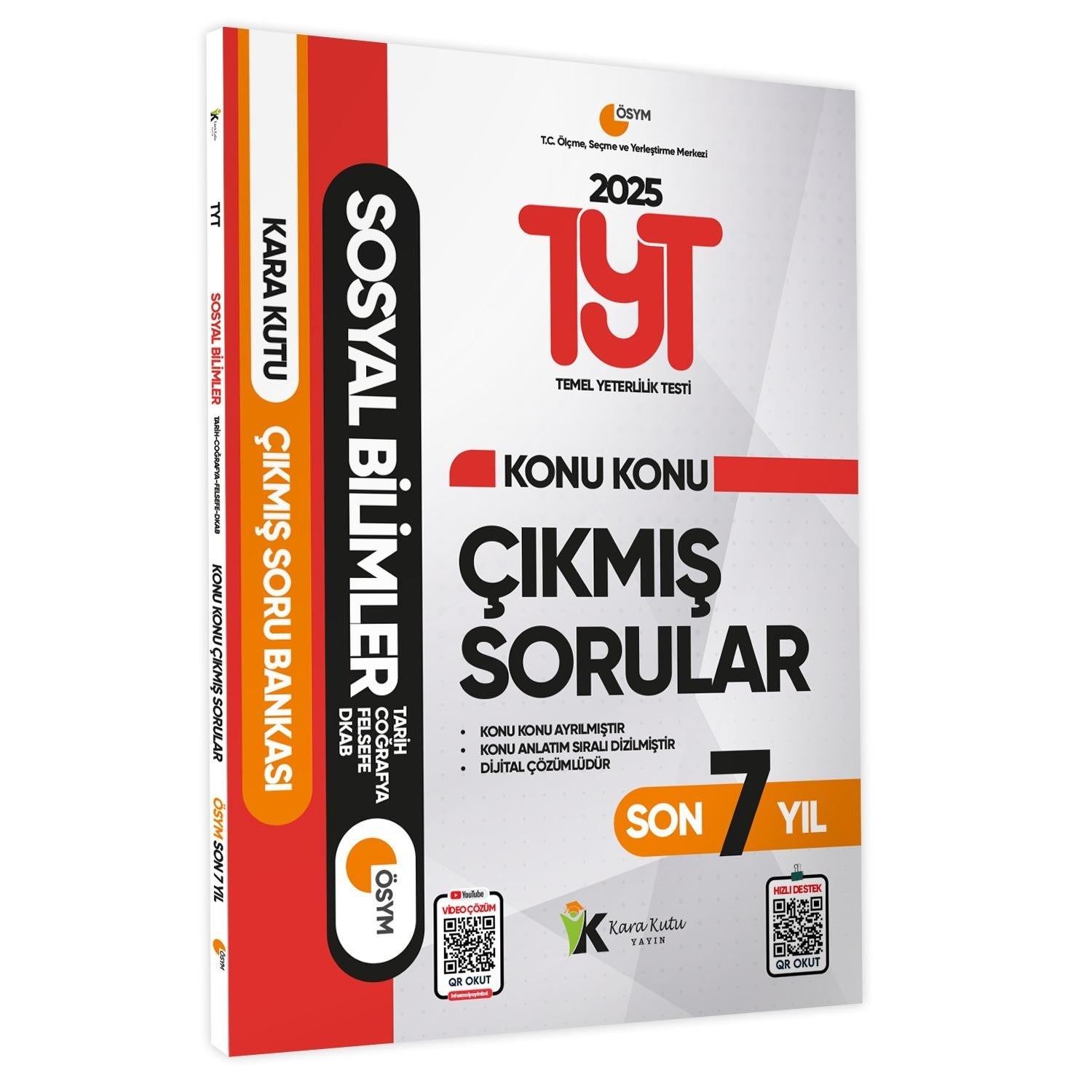 2025 TYT Sosyal Bilimler Son 7 Yıl Çıkmış Sorular