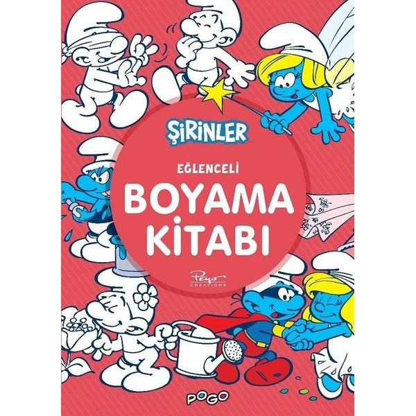 Şirinler-Eğlenceli Boyama Kitabı | Pogo Çocuk