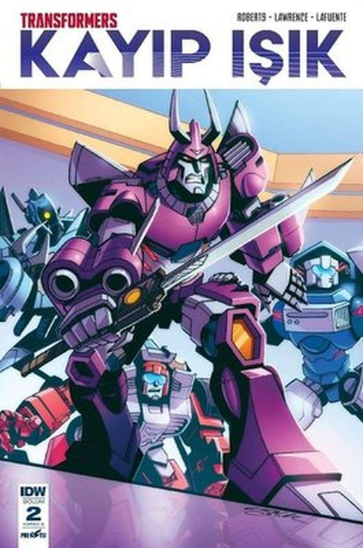 Transformers Kayıp Işık-Bölüm 2 Kapak A | Presstij Kitap