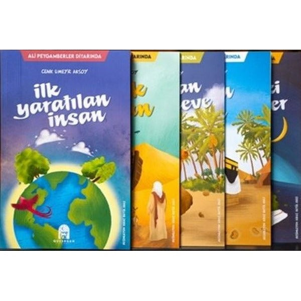 Ali Peygamberler Diyarında Serisi Seti - 5 Kitap Takım | Güzergah Yayınları (İnce Kapak)