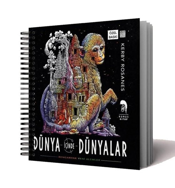 Dünya İçinde Dünyalar - Özel Baskı - Spiralli | Romos Kitap (İnce Kapak)