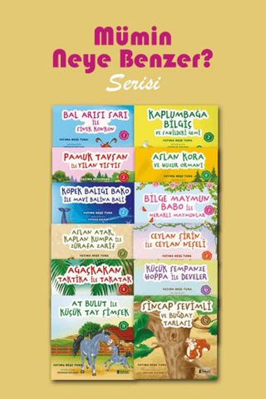 Mümin Neye Benzer Serisi (12 Kitap) | İdrak Yayınları (Ciltsiz)