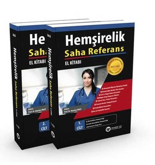 Hemşirelik Saha Referans El Kitabı Seti - 2 Kitap Takım | Güneş Tıp Kitabevleri (İnce Kapak)