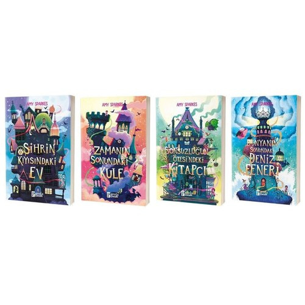 Sihrin Kıyısındaki Ev Serisi Seti - 4 Kitap Takım | Parola Çocuk (İnce Kapak)