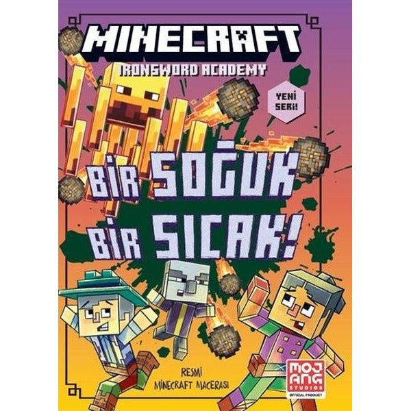 Minecraft - Bir Soğuk Bir Sıcak | Xlibris (İnce Kapak)