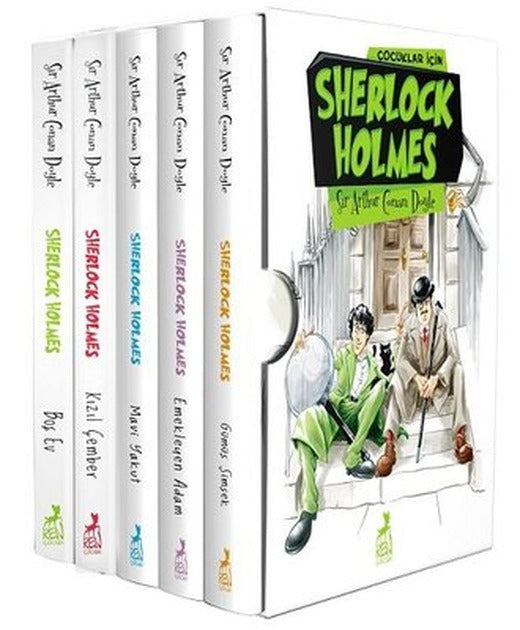 Çocuklar İçin Sherlock Holmes Seti-5 Kitap Takım | Ren Kitap